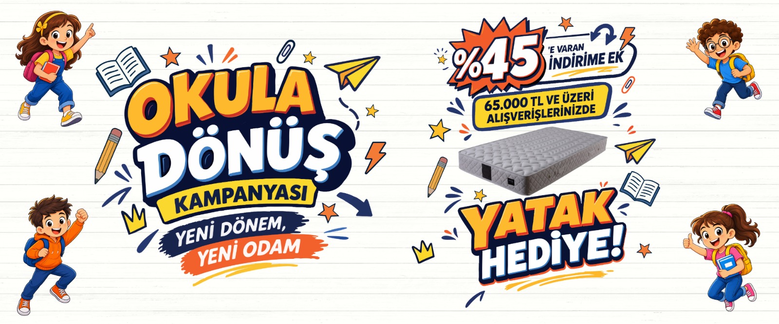 Okula Dönüş Kampanyası Başladı!