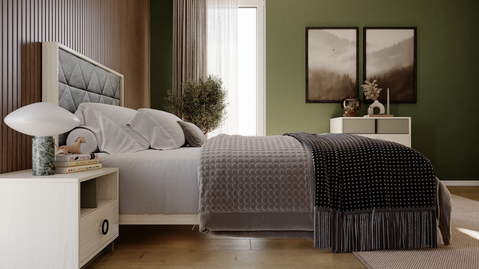 Tree Monet Youth Room Set - YakÄ±n Ã‡ekim 1